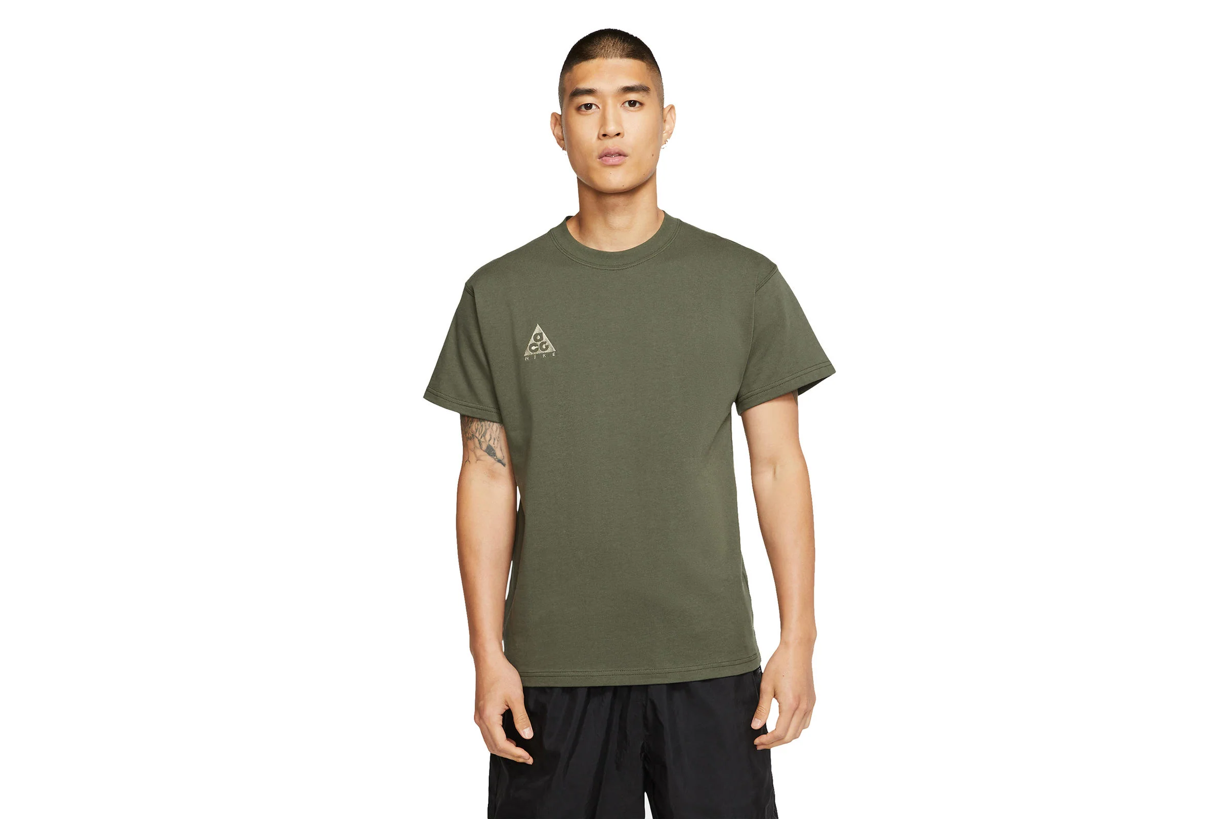 Nike ACG LOGO TEE "CARGO KHAKI"