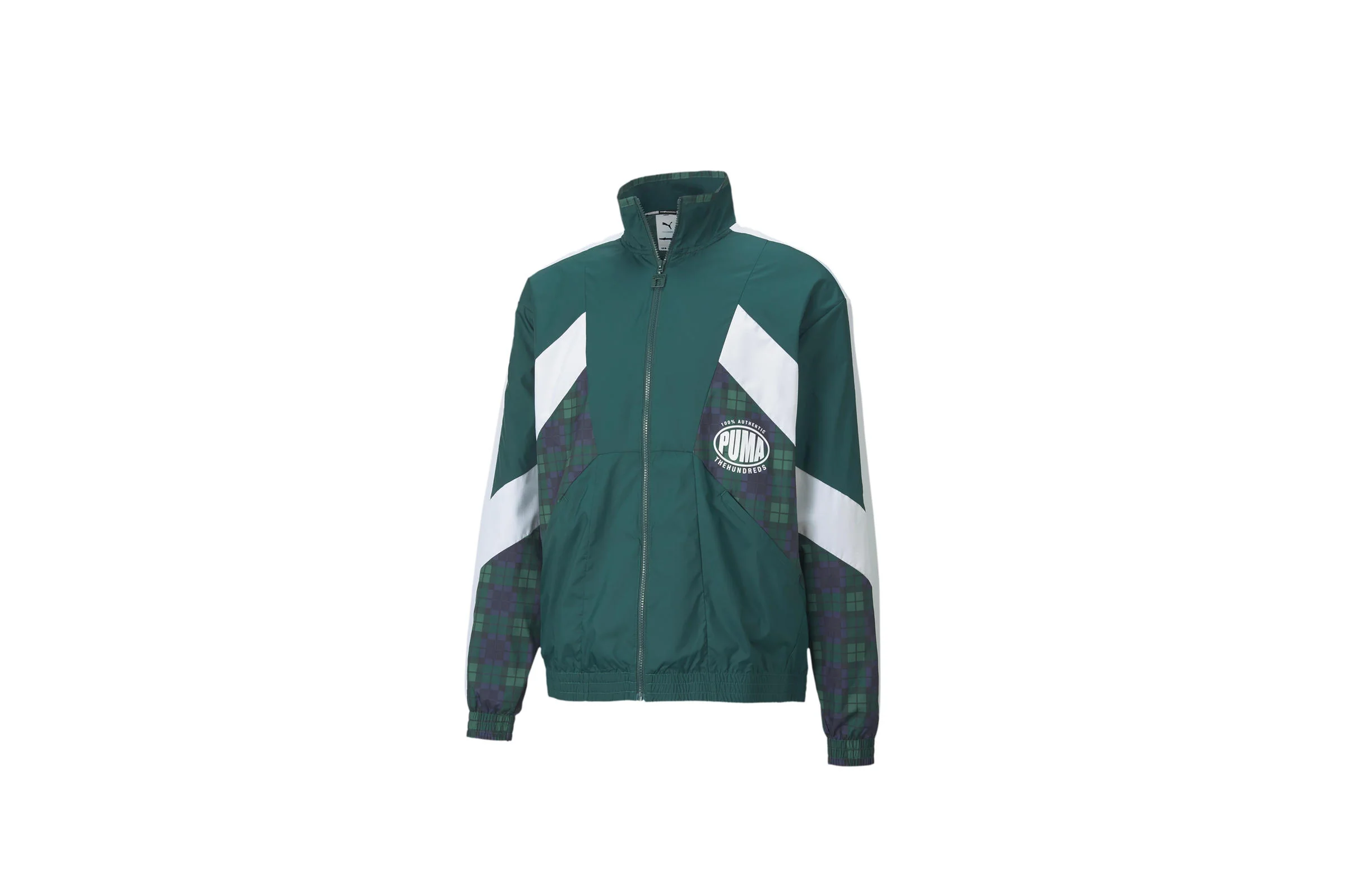 Puma X THE HUNDREDS TRACK JACKET "GREEN"